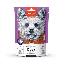 Duck Jerky Dumbbells 100g