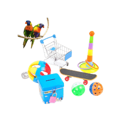 E238 – Bird Toy Set Mix
