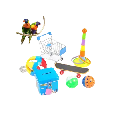 E238 – Bird Toy Set Mix