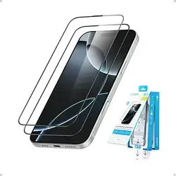 Anker iPhone 16 Pro Max Easy Fit Screen Protector Kit 2-Pack