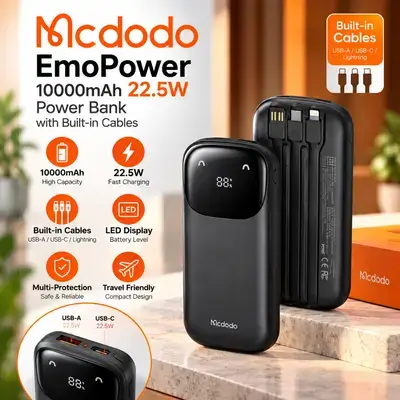 Mcdodo EmoPower 10000mAh 22.5W Power Bank