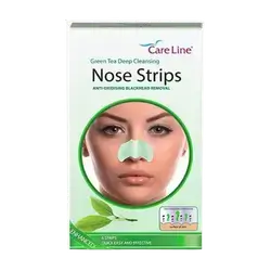 Nose Strips Green Tea Deep Cleansing 6 Strips _ Care Line