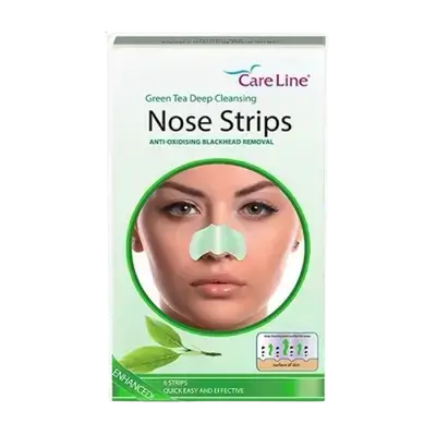 Nose Strips Green Tea Deep Cleansing 6 Strips _ Care Line