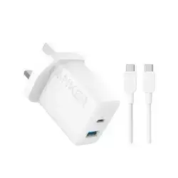 Anker Charger 20W With 2 Port USB-C Cable B2348K21