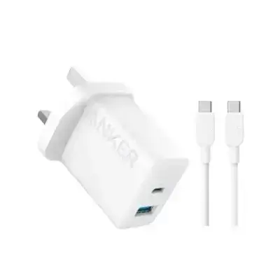 Anker Charger 20W With 2 Port USB-C Cable B2348K21