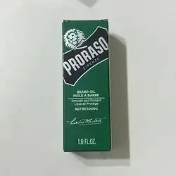 proraso beard oil rinresscante