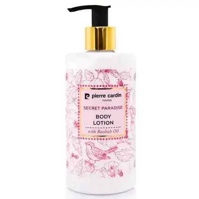 Pierre Cardin Secret Paradise Nourishing and Moisturizing Body Lotion with Baobab Oil 350 ml