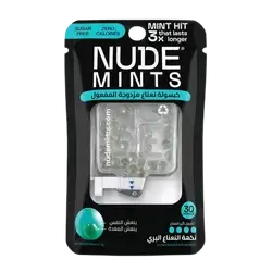 Dual Action Liquid Capsules Spearmint Flavor 30 Capsules _ NUDE MINTS