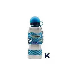 450ml Large Stainless Steel Water Bottle - Blue (I-Racing Car)