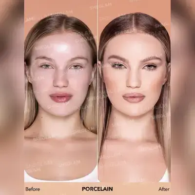SHEGLAM Complexion Pro Long Lasting Breathable Matte Foundation-Porcelain