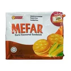 Shoon Fatt Mefar Corn Sandwich Biscuits 120 Gm