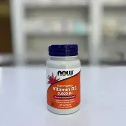 Now vitamin D3 5.000IU 30 softgel
