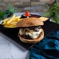 Swiss Mushroom Burger