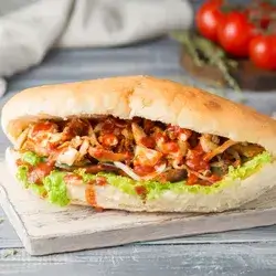 Shawrma In French Bread