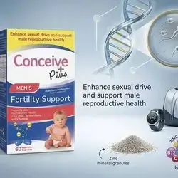 Conceive Plus Men's Fertility Support - 60 Vegetarian Capsules