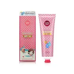 Cathy Doll L-glutathione Whitening Sunscreen Magic Cream SPF50 PA+++ 60ml | Skin brightening | Moisturizing hydration | Pore tightening | For All Skin Type