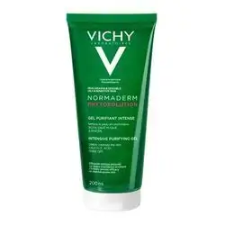 VICHY Normaderm Phytoaction Daily Deep Cleansing Gel - 200ml | فيشي غسول جيل للبشرة الدهنية بالسالسيليك أسيد - 200 مل