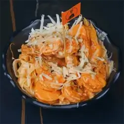 Fettuccine with Shrimp