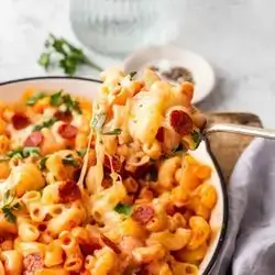 Mac & Cheese with Pepperoni