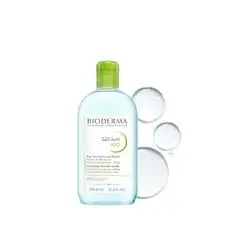 Bioderma Sebium H2O Purifying micellar water make up remover for combination to oily skin 500ml