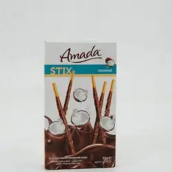 Amada Stix Coconut Biscuits 40 G