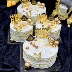 Cake Mold Gold