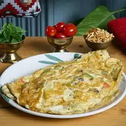 Egg with Vegetables and Cheese
