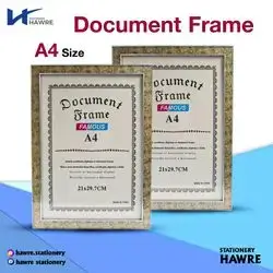 A4 document frame