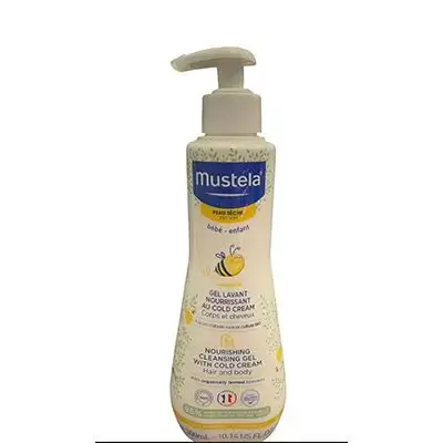 Mustela Nourishing Cleansing Gel With Cold Cream (Hair & Body) 300ml