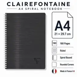Notebook ,French ( A4) Size,180 pages.