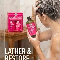 Difeel Growth & Curl Biotin Infused Shampoo & Conditioner Set