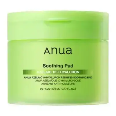 Anua Azelaic 10 Hyaluron Redness Soothing Pad 230ml - Original