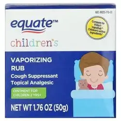 Vaporizing Rub Children's EQUATE 50g