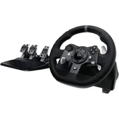 Logitech G920 Racing Wheel with Pedals & Shifter – Force Feedback