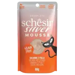 Schesir Silver Mousse Immune Support With Salmon & Chicken Flavour 70g