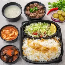 Qale and rice 