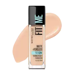 FIT ME Matte + Poreless 12H Foundation Normal To Oily Skin 122 CREAMY BEIGE 30ml _ MAYBELLINE NEW YORK