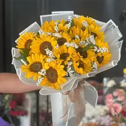 Sunflower Bouquet 15 Flowers