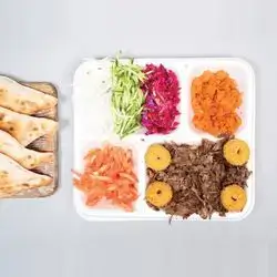 Half Person Meat Gass Plate