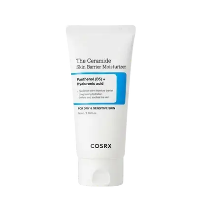 The Ceramide Skin Barrier Moisturizing Cream Panthenol + Hyaluronic Acid For Dry & Sensitive Skin 80ml _ COSRX
