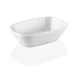 17Cm Square Oval Plate (Pc)