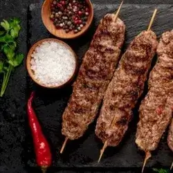 Kebab With Pepper & Garlic