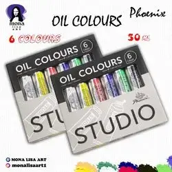 Oil Color 6colors 50ml -STUDIO