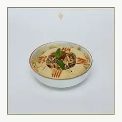 Hummus with meat