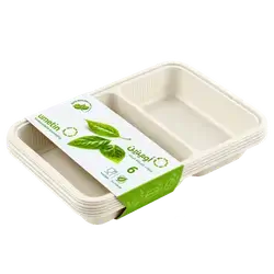 Medium square plate, 2*6 pieces
