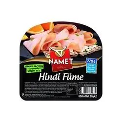 Nemat Turkey Salami Smoked 60 Gm
