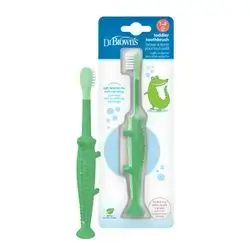 DrBrowns toddler toothbrush 1-4years soft bristles for safe cleaning