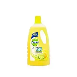 Dettol Power And Fresh Multipurpose Cleaner Lemon And Lime Burst 1 Lt