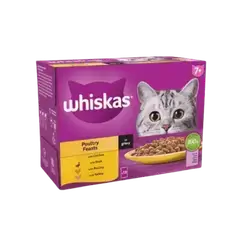 Whiskas – Poultry Feasts in Gravy 12Pcs*85g