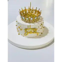 Crown Glitter Cake